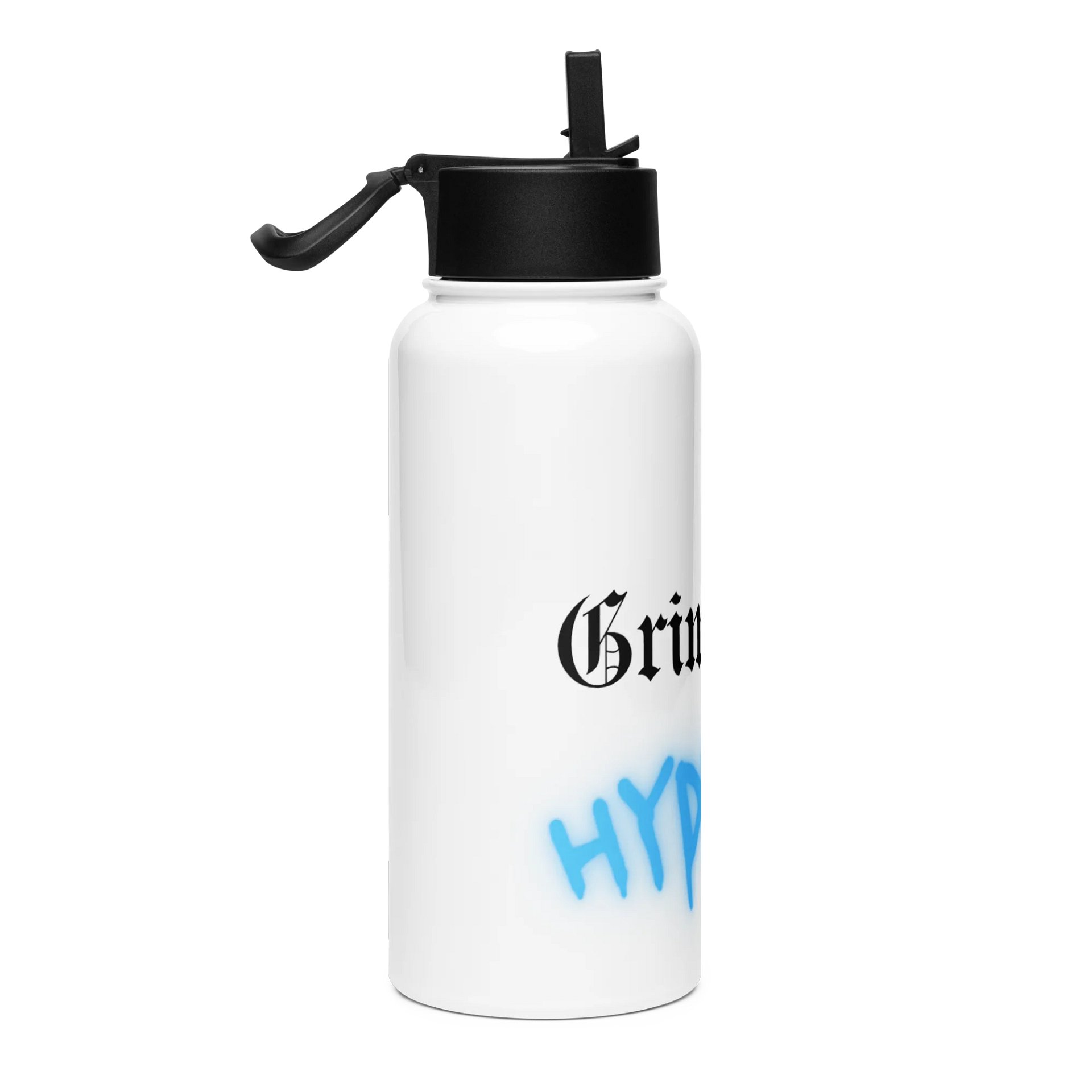 GRIM FAM "HYDRATE” Bottle #1 - Double-walled stainless steel with vacuum insulation32 oz (950 ml) product image (3)