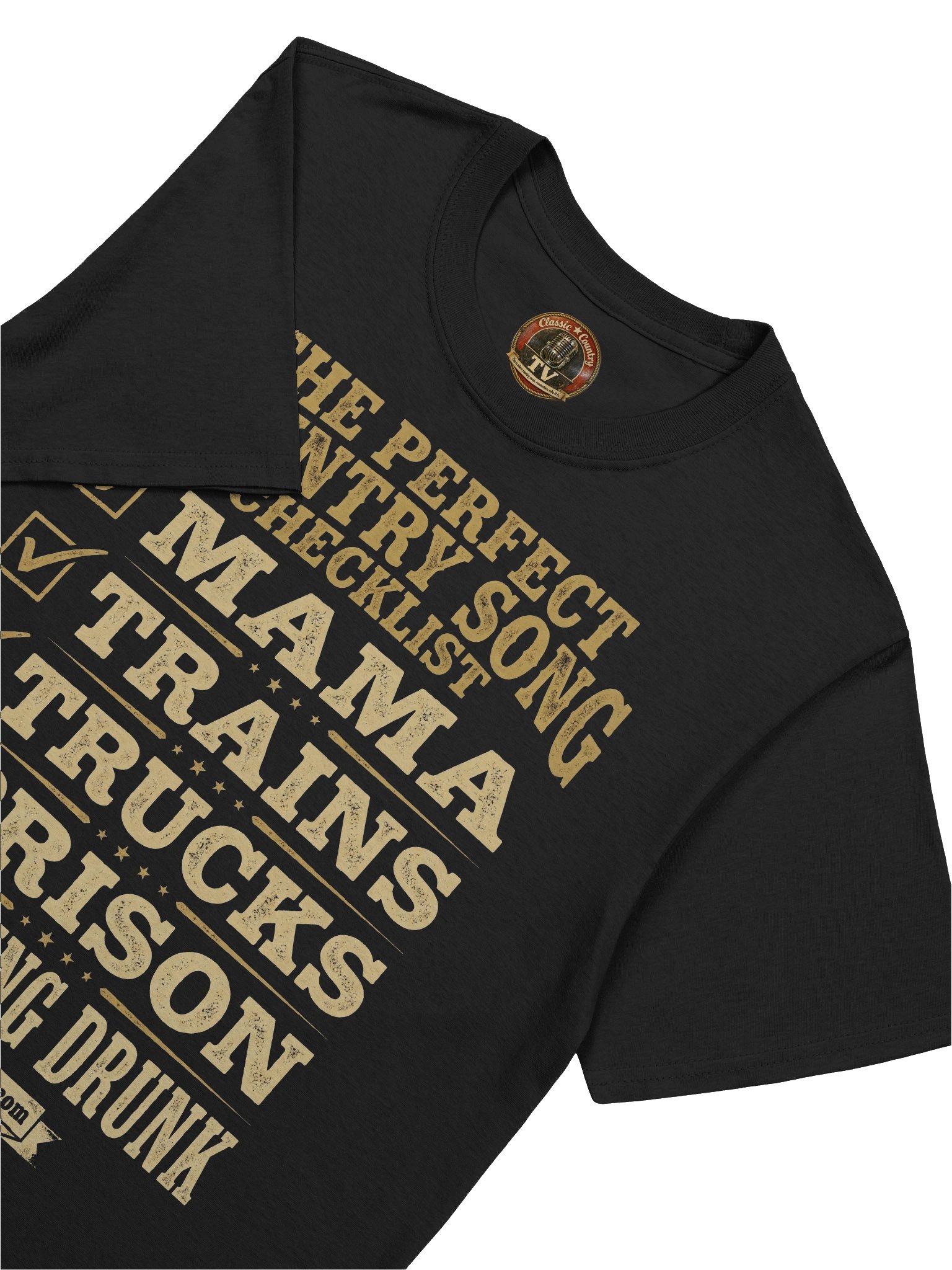 "The Perfect Country Song Checklist" T-Shirt product image (7)