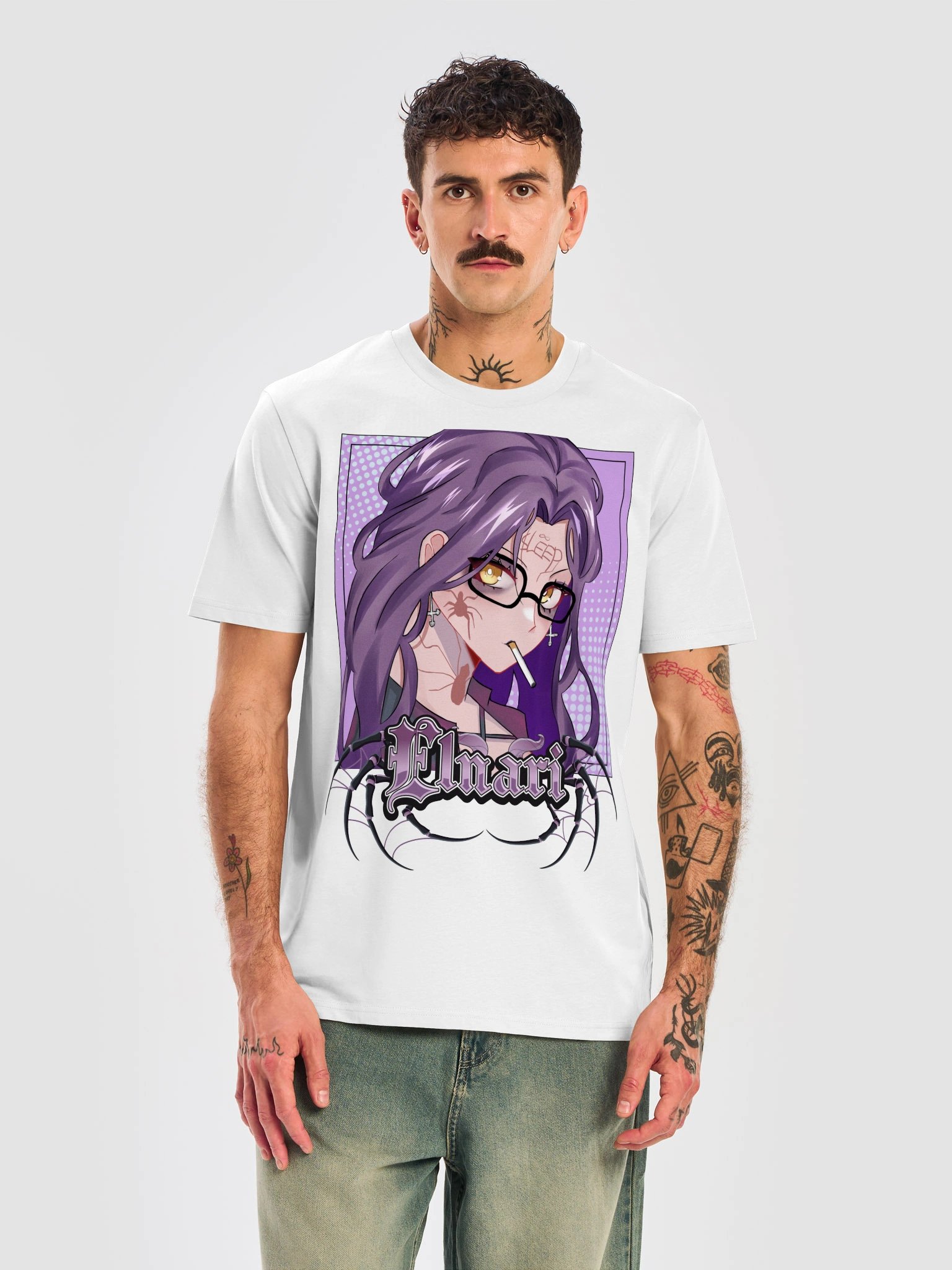 ANIME WHITE TEE product image (5)