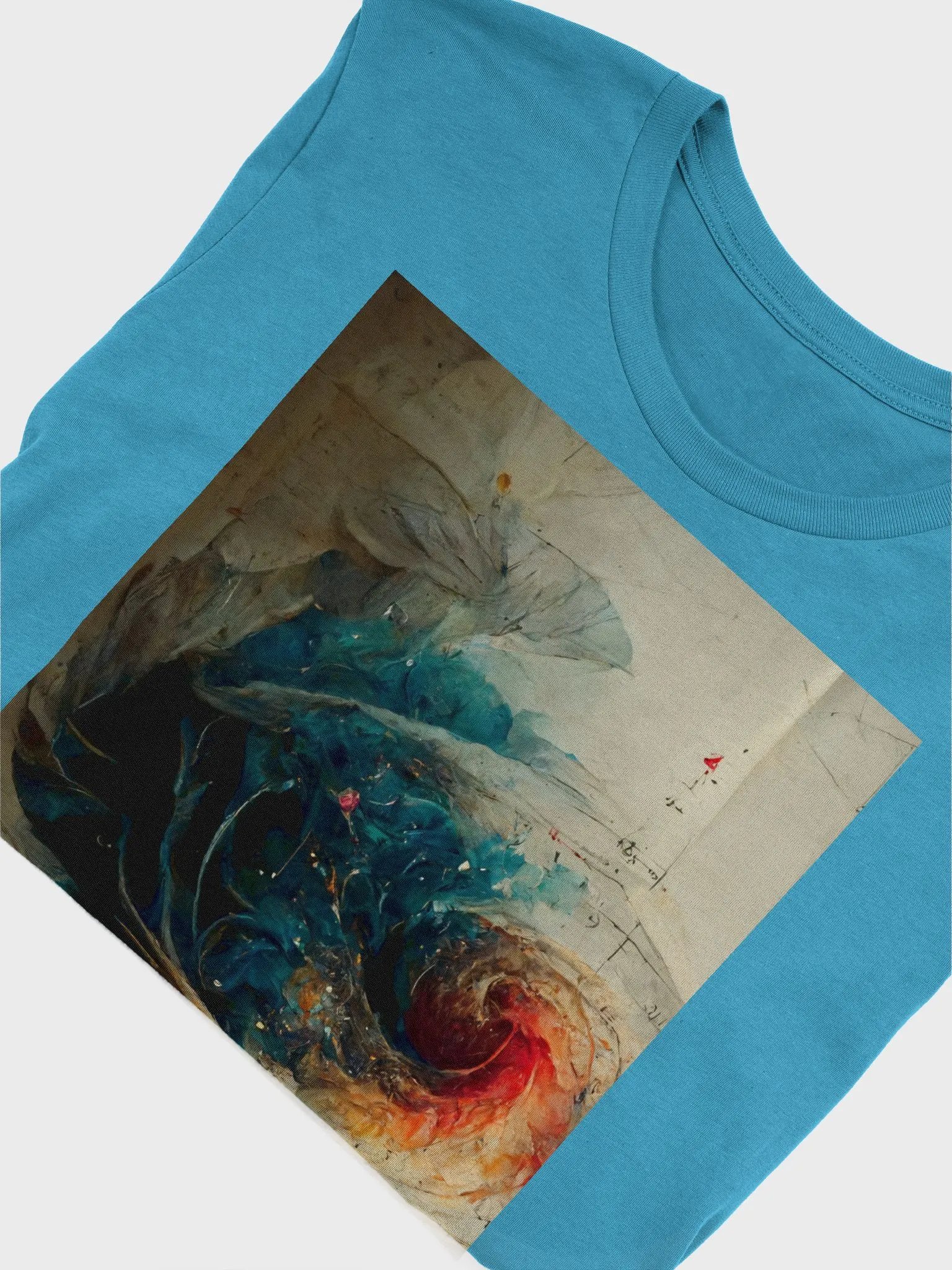 Da Vinci Inspired Eye tee product image (5)