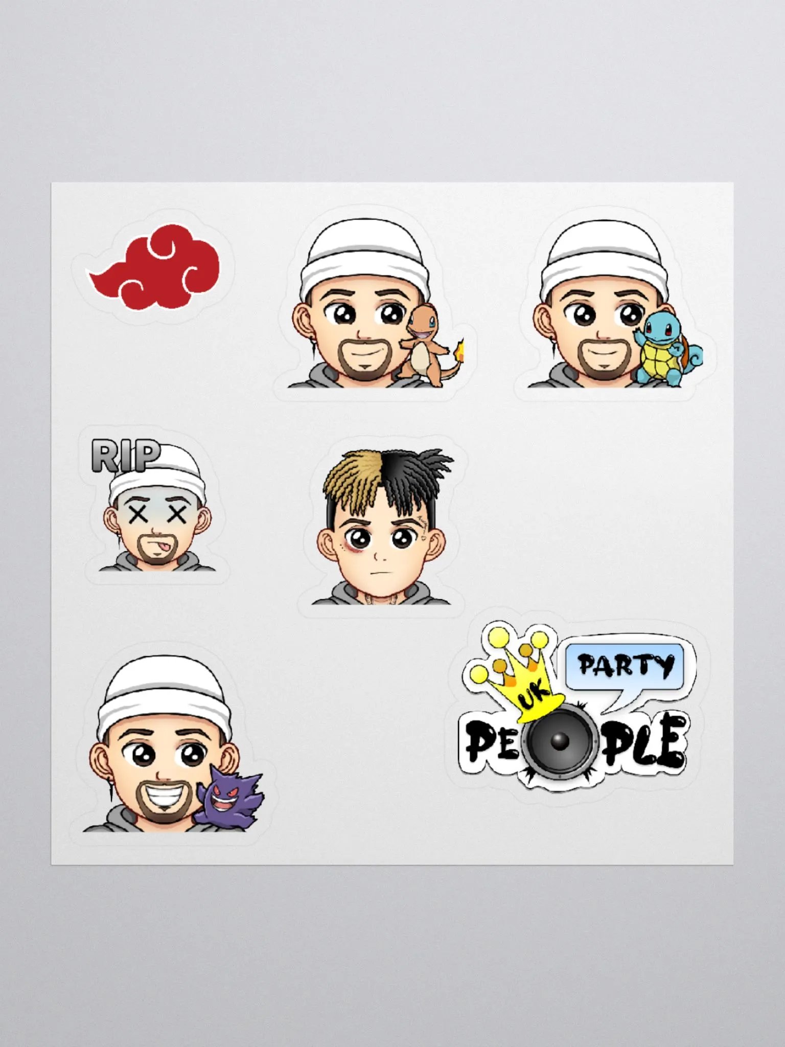 UK PARTY STICKER COLLECTION product image (1)