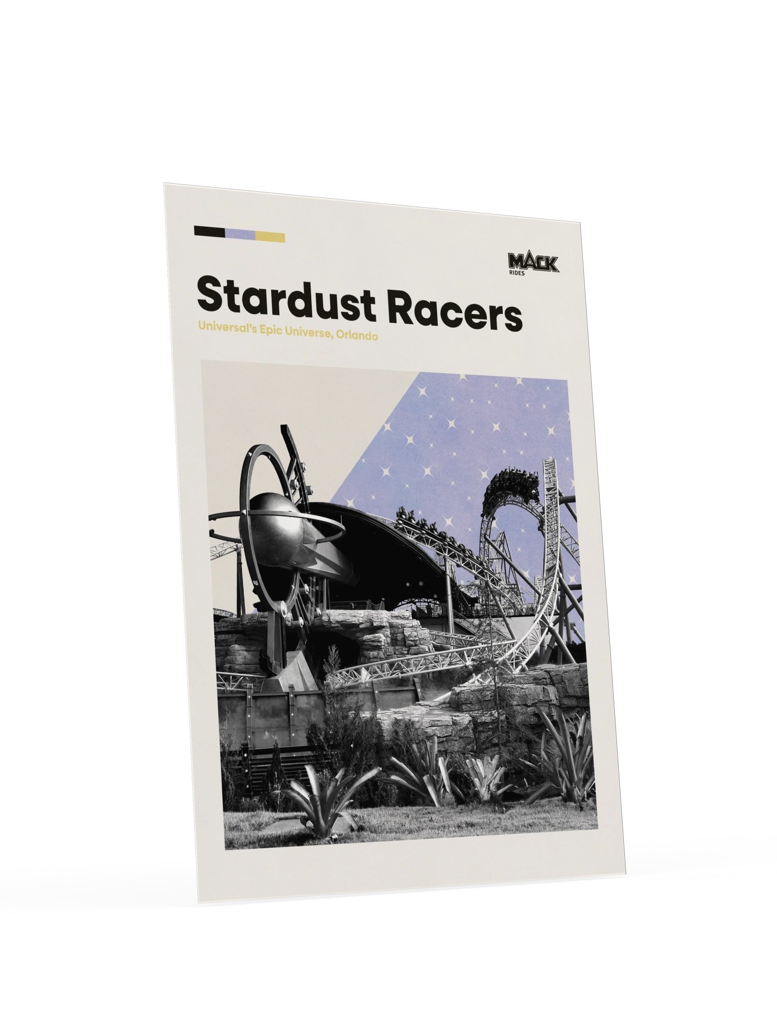Stardust Racers Mid-Century Modern Poster product image (5)
