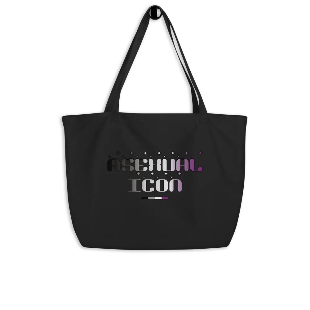 Asexual Icon Large Tote Bag product image (5)