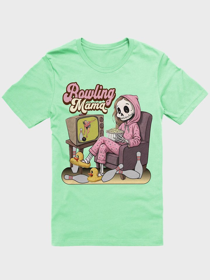 TV Bowling Mama Bowling Whimsical Skeleton T-Shirt product image (1)
