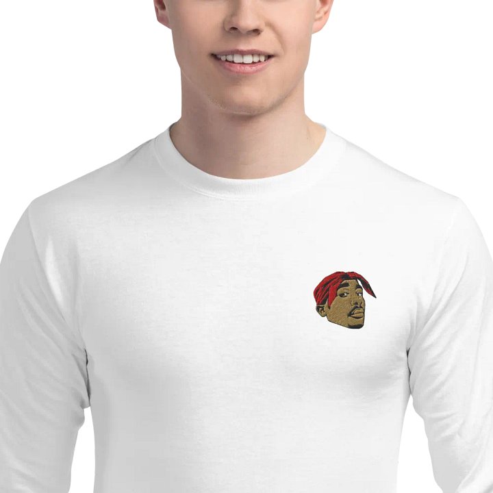 Rebel 2pac Red Bandana Long Sleeve product image (2)