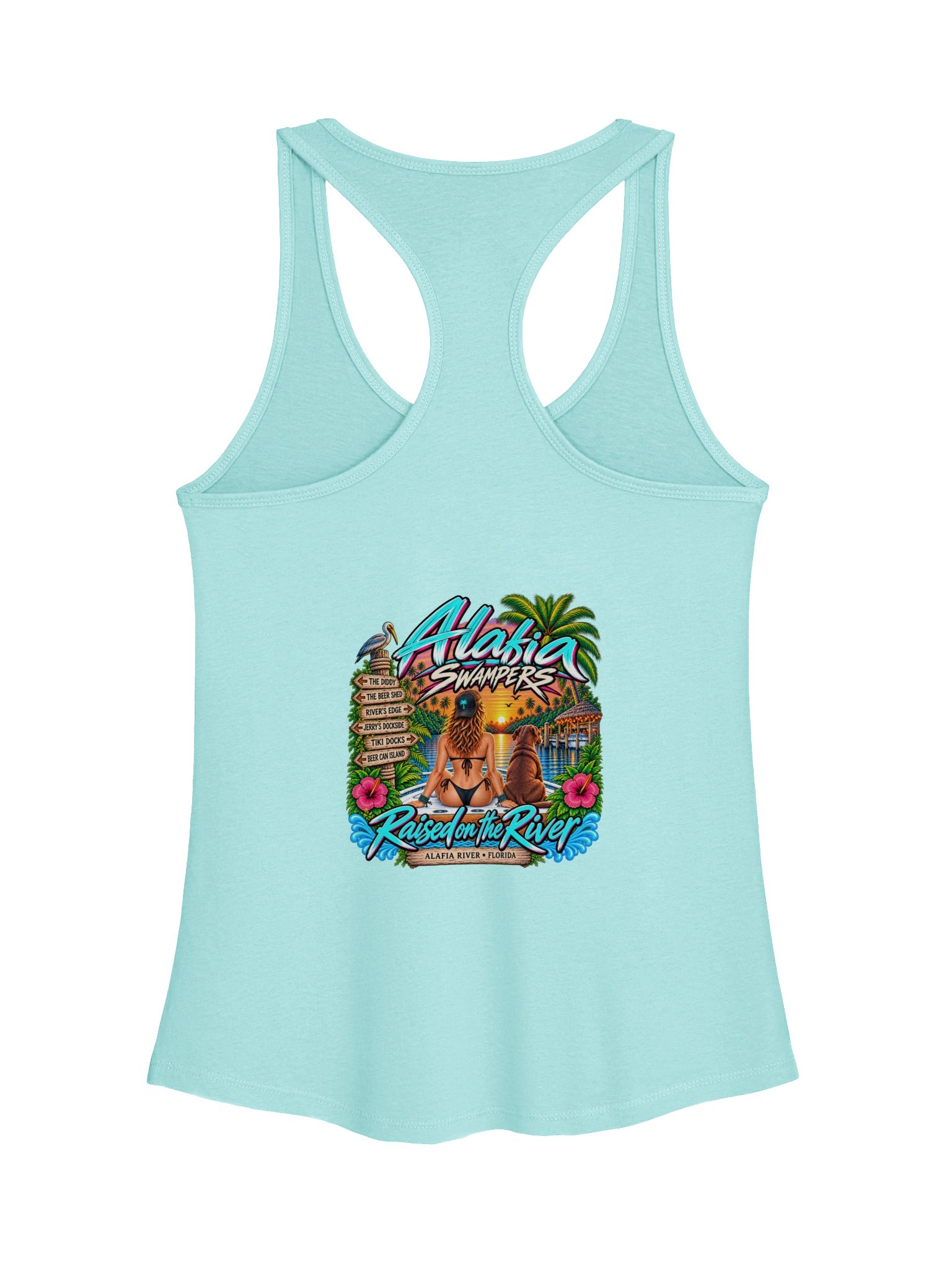 Alafia Swampers™ Raised on the River Ladies Tank product image (2)