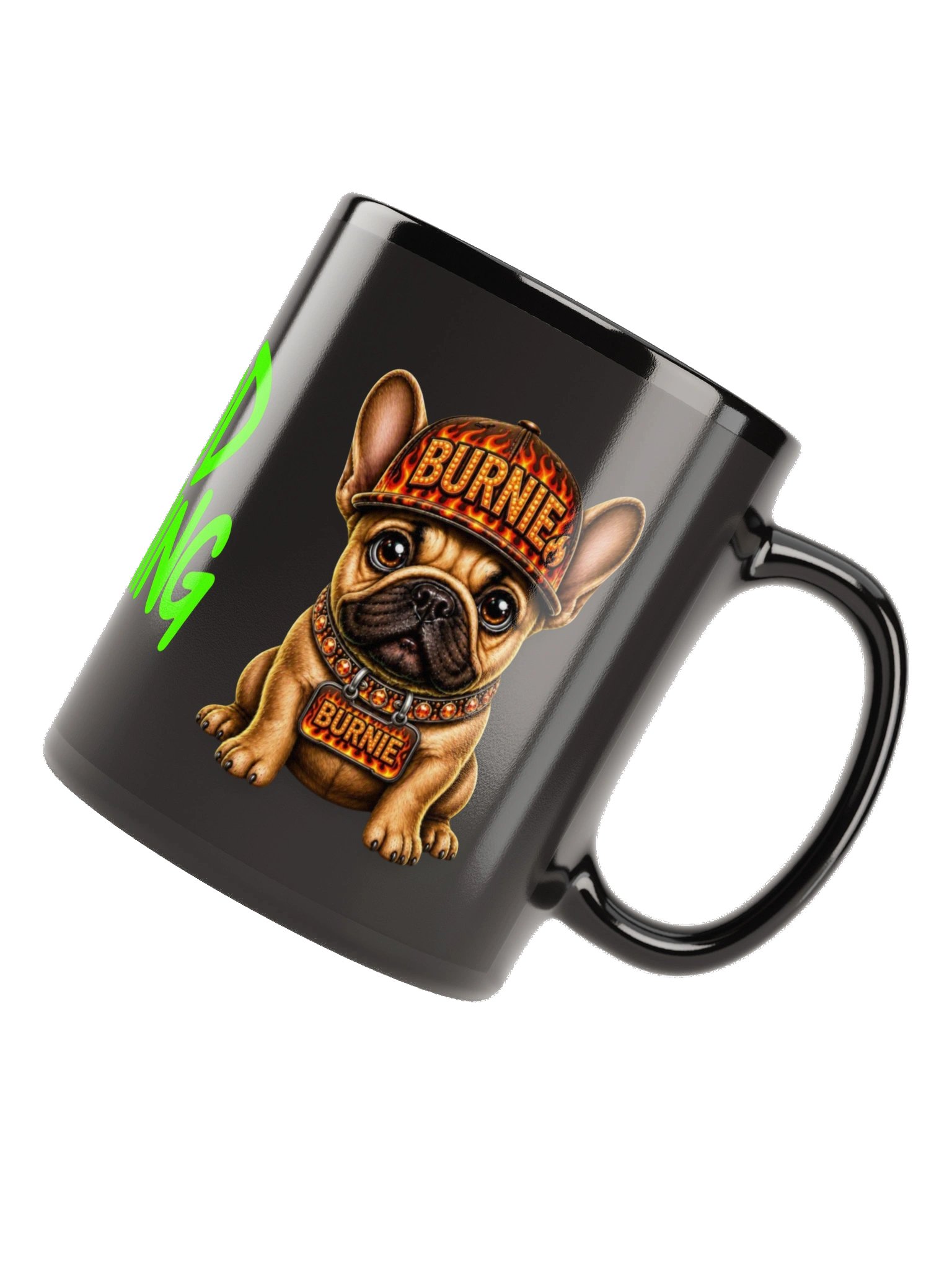 BURNIE FLAMES HOOD MORNING BLACK product image (6)