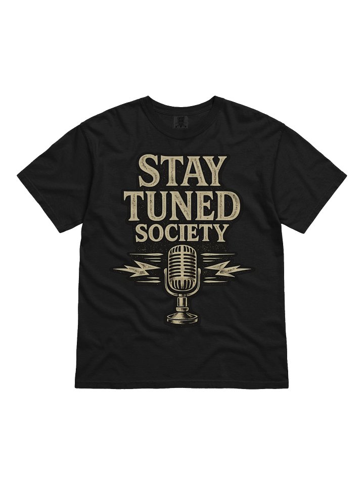 Stay Tuned Society Core Logo Tee product image (1)