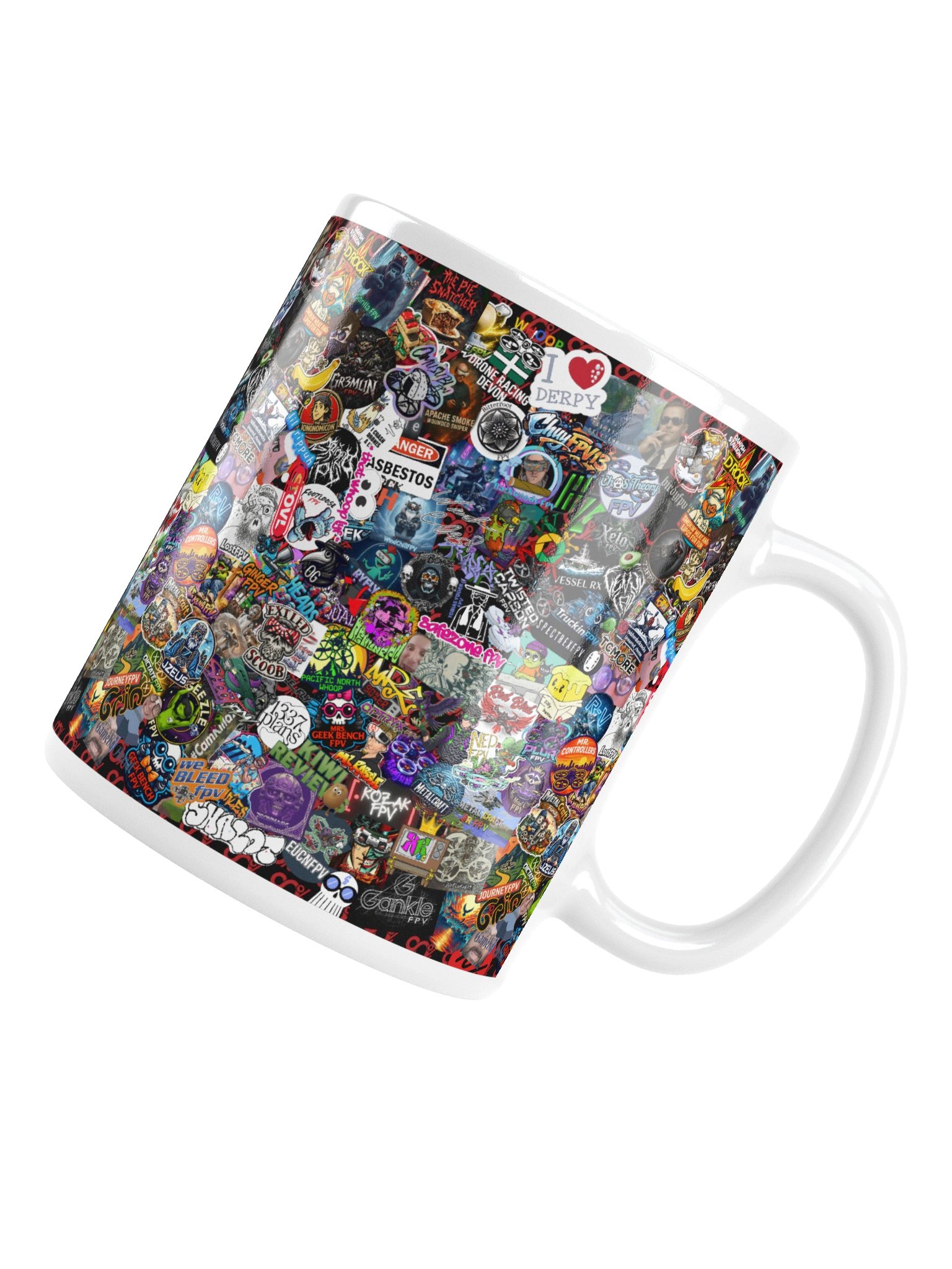 2026 Sticker Bomb Mug (White) product image (5)