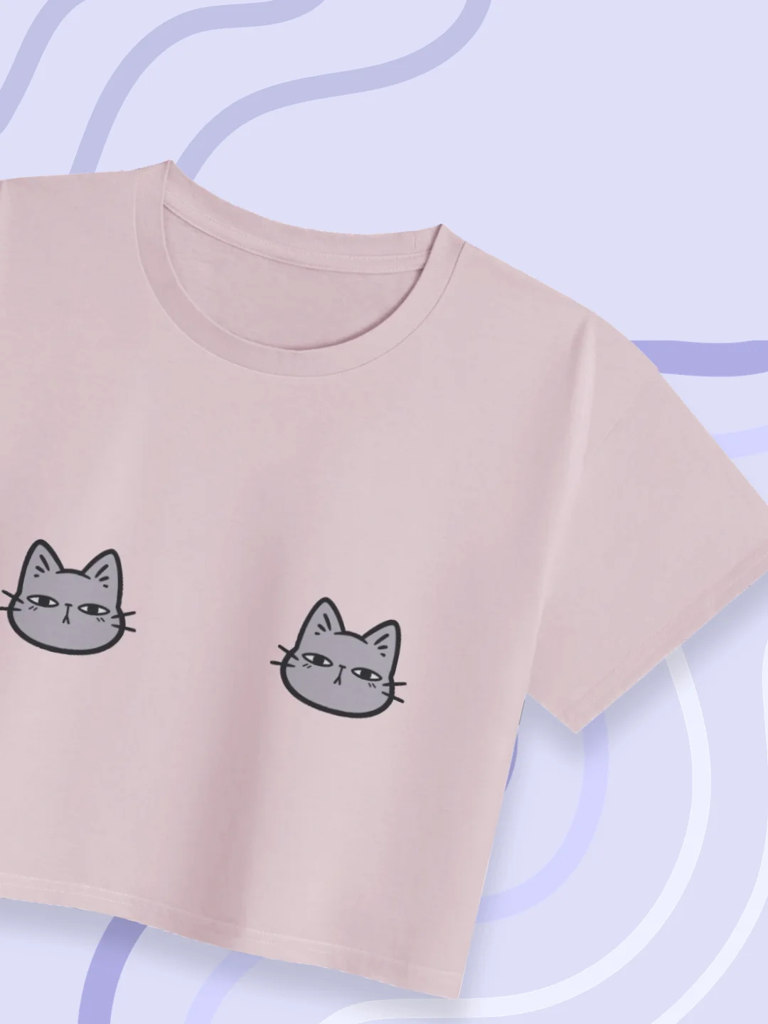 Kitties Crop Tee product image (1)