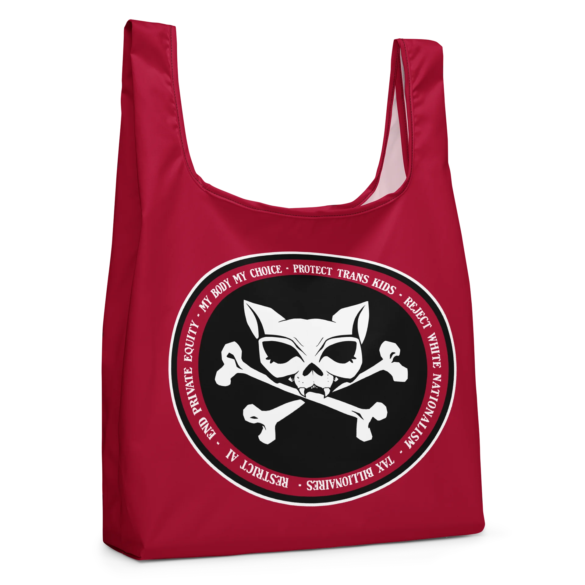 Redline Kat Skull Shopping Bag product image (4)