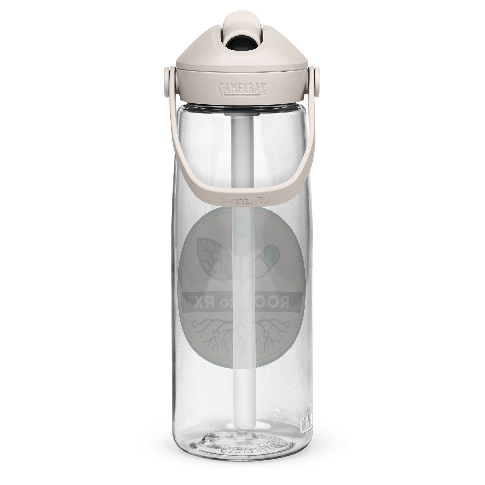 Root to Rx Flip Straw Bottle (Clear) product image (4)