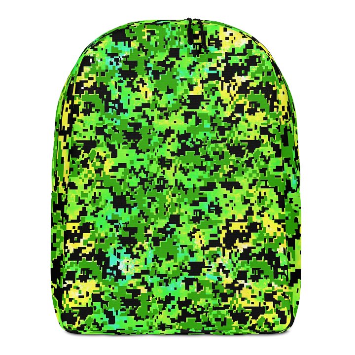 Pixel Camo Customizable Backpack product image (1)