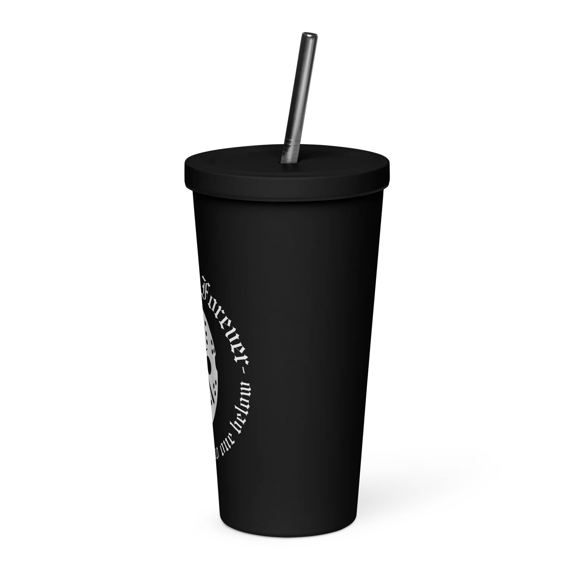 GRIM FAM - “CUP OF CHAOS” High-grade stainless steel Insulated Tumbler #1 - 20 oz (600 ml) product image (2)