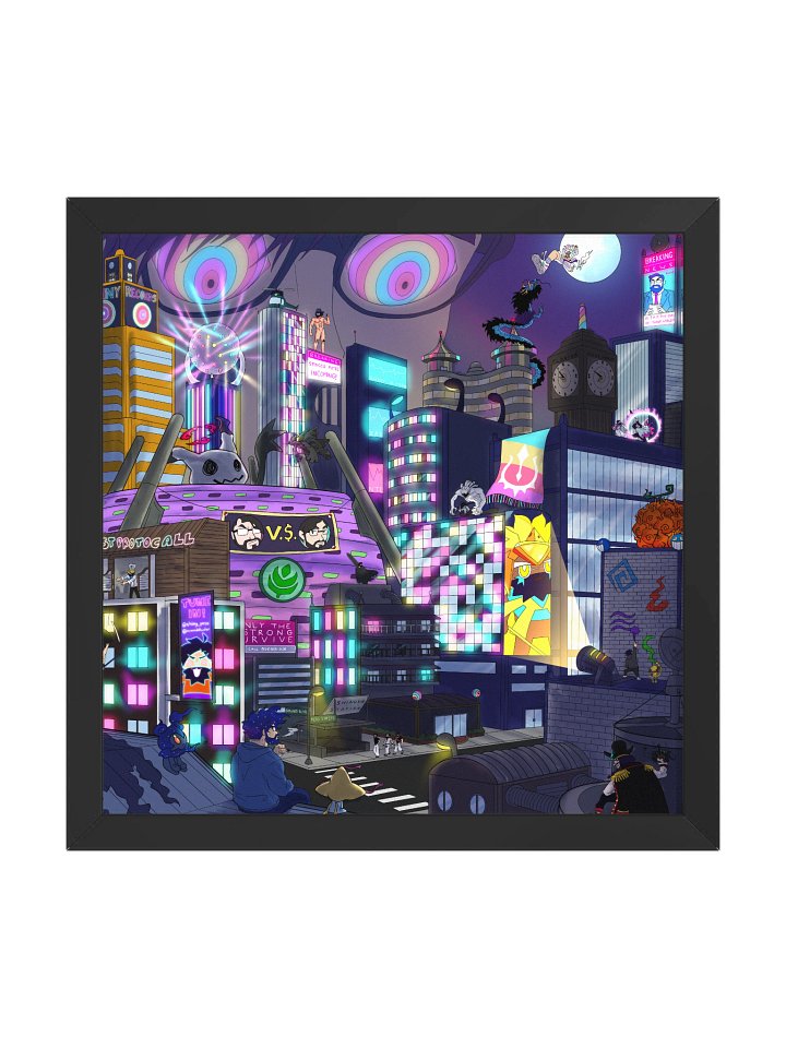SHINY UNIVERSE FRAMED COVER product image (1)