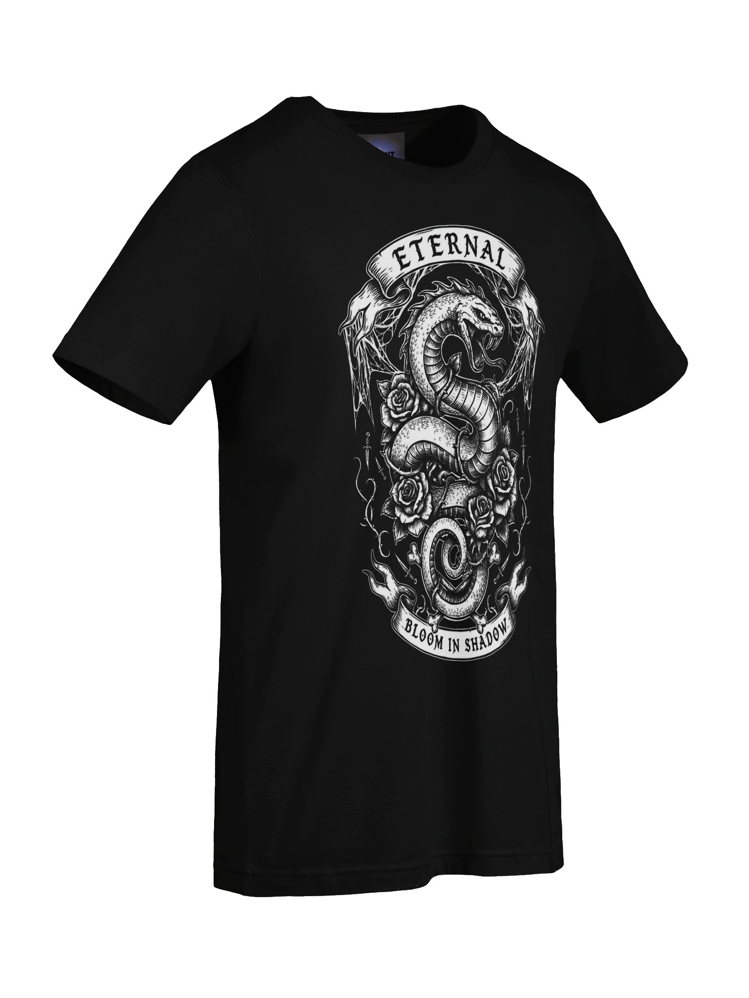 Eternal Snake Tattoo Style Tee product image (73)
