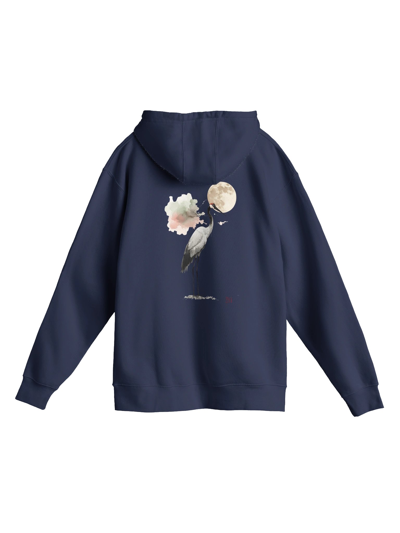 Moonlit Crane Premium Hoodie product image (11)