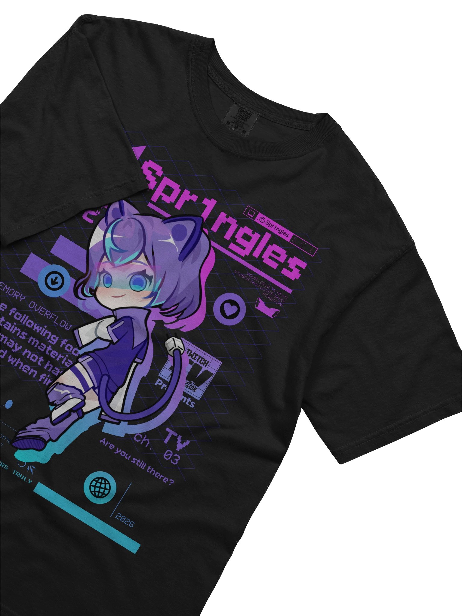 ★彡 Hello World Shirt (Black) ★彡 product image (5)