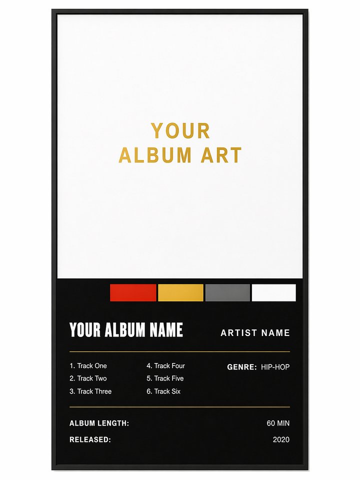 "CUSTOM TRACKPLAQUE" product image (2)