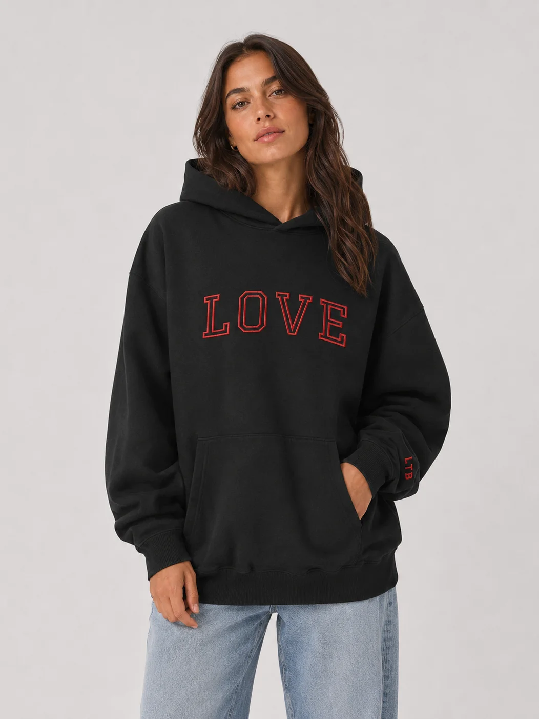 The Love Letterman Hoodie product image (2)