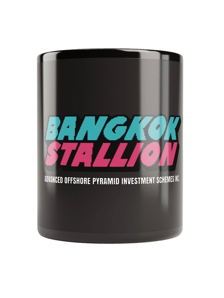 Bangkok Stallion Inc. Mug in Black product image (1)