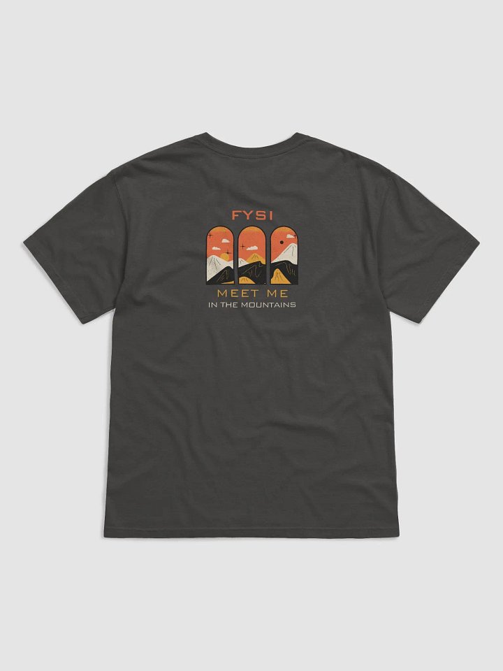 Meet me in the Mountains organic cotton t-shirt product image (14)