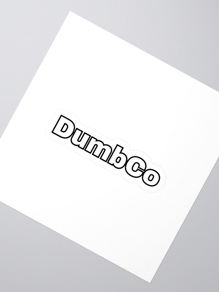 DumbCo Sticker product image (2)