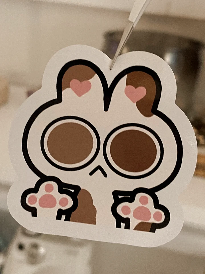 Cream Sticker product image (2)