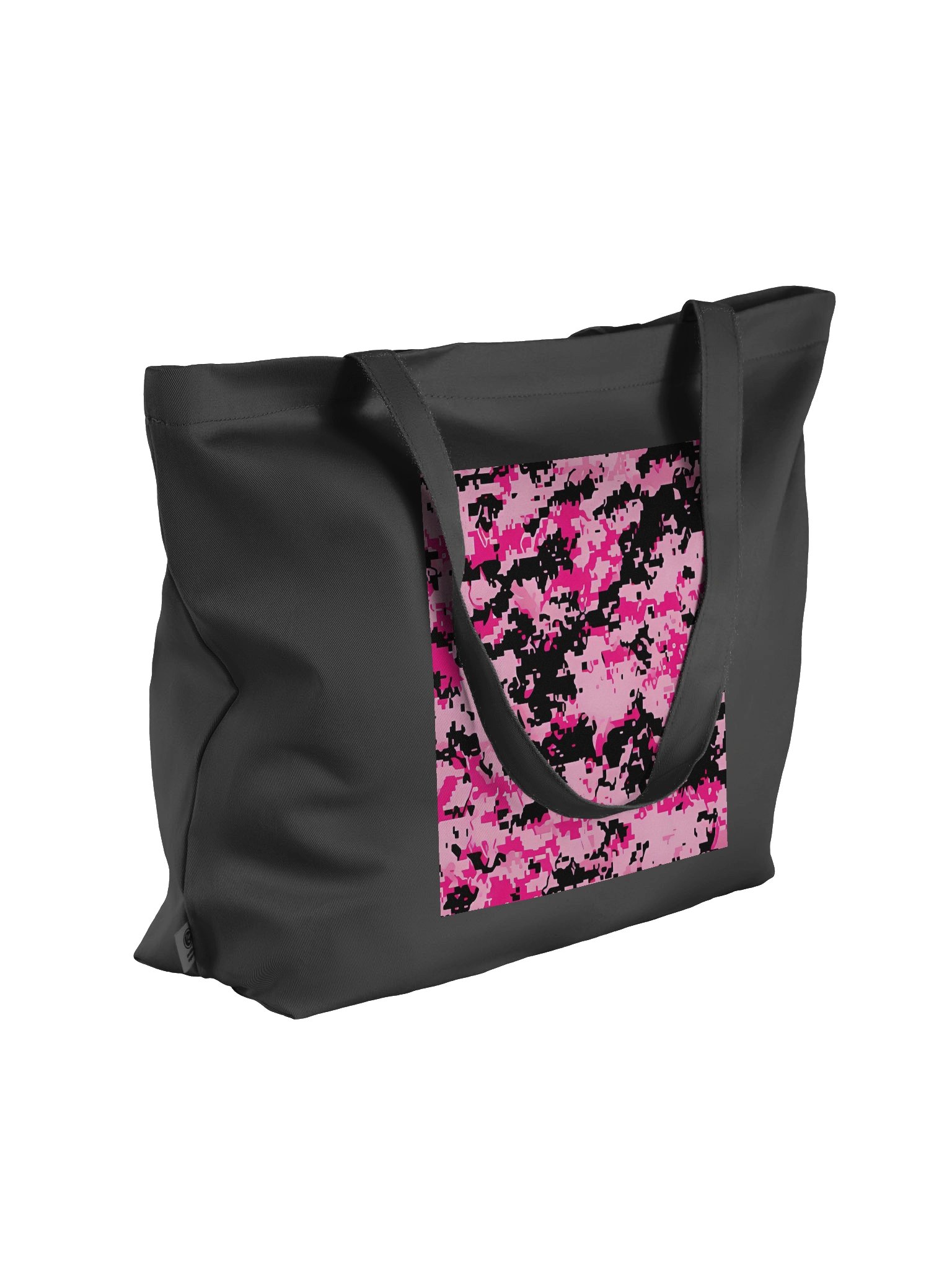 Pixelated Pink Camo Tote Bag product image (4)