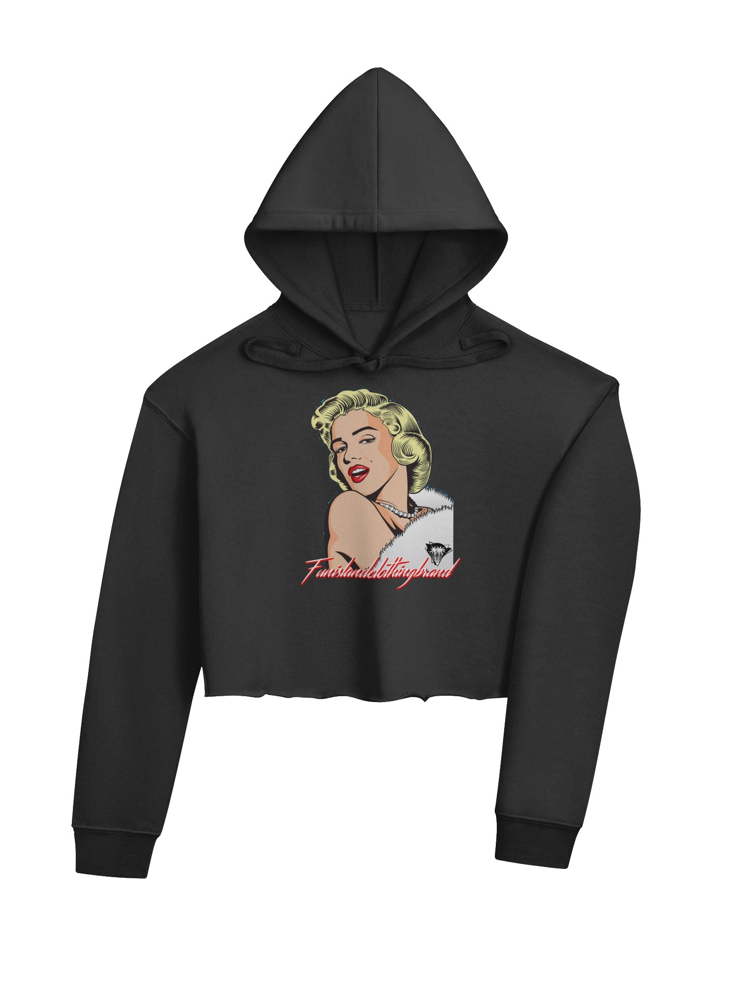 MARILYN MONROE CROP HOODIE product image (4)