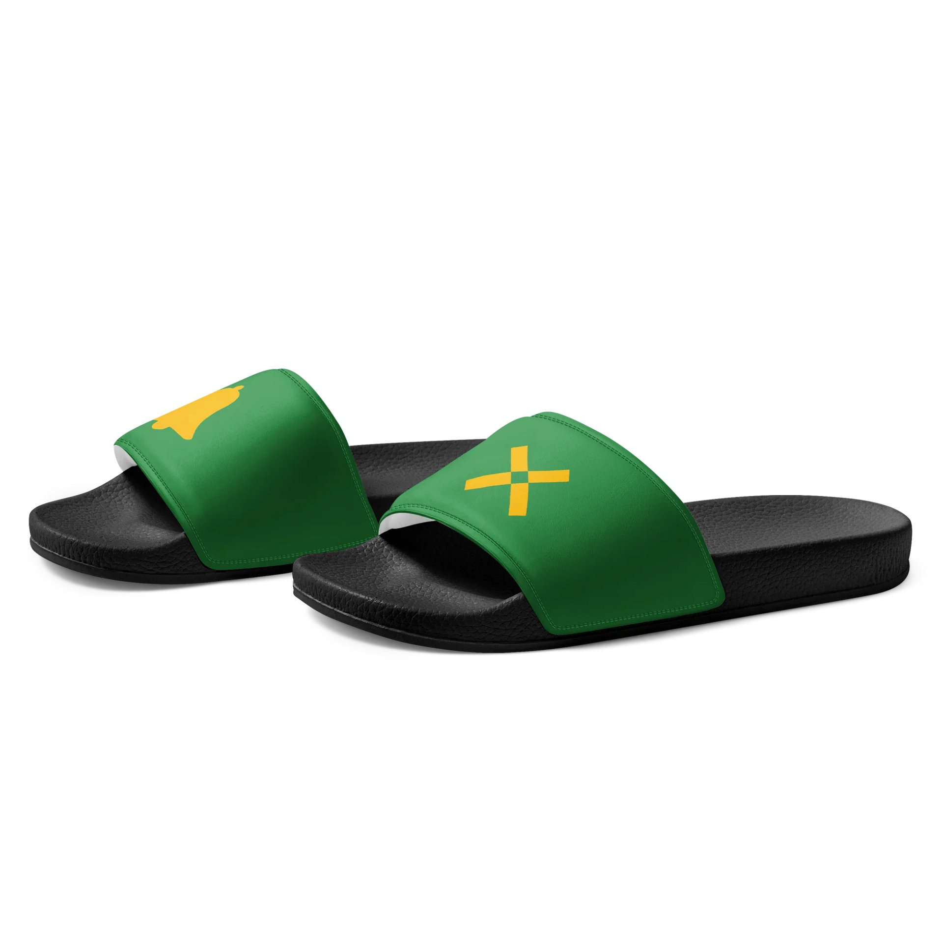 Green Bell Icon Women's Slides product image (1)