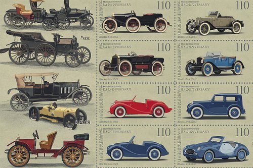 More fictional car stamps.

#aicars #aiart @ideogram.ai