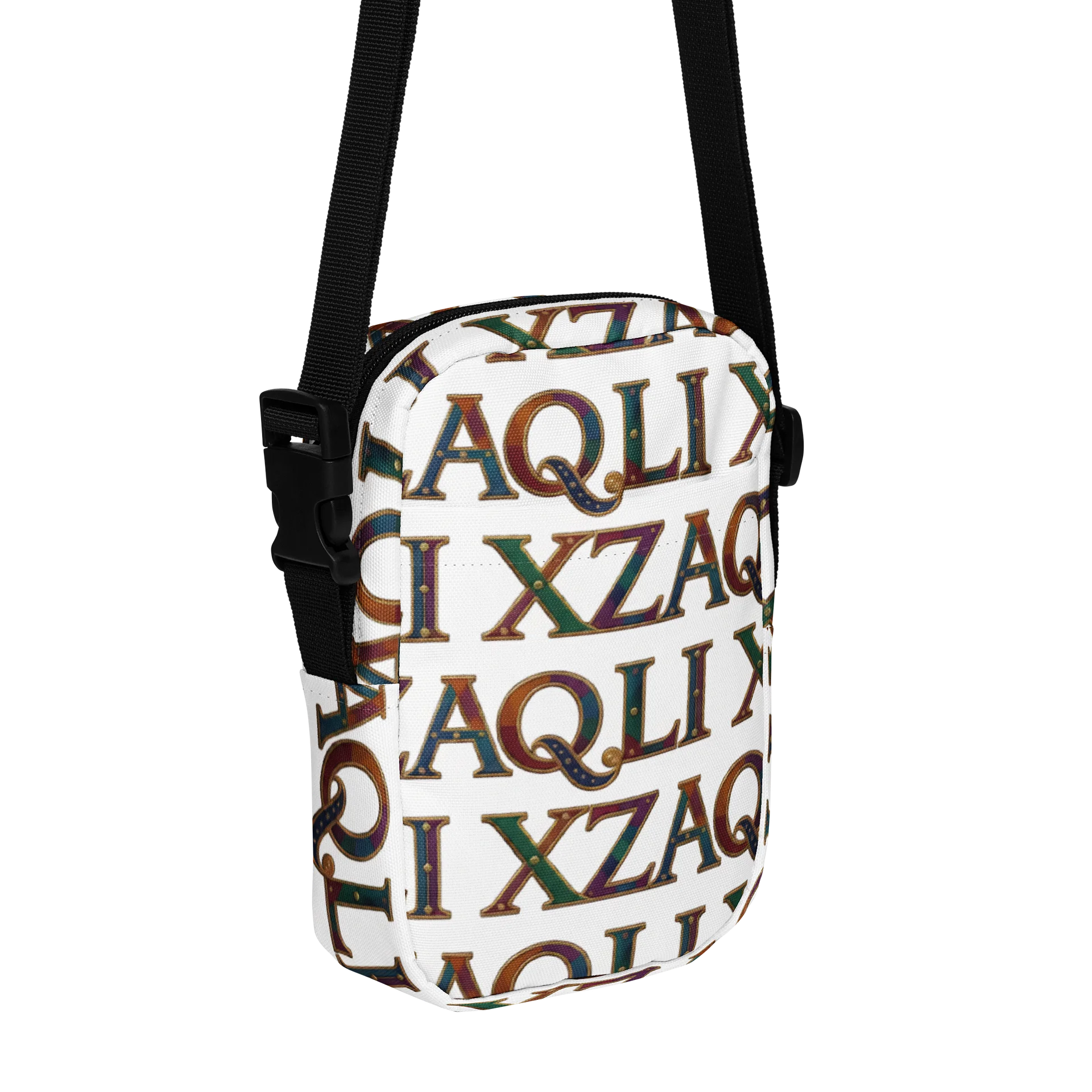 XZAQLI Ivory Monogram Utility Crossbody Bag product image (3)
