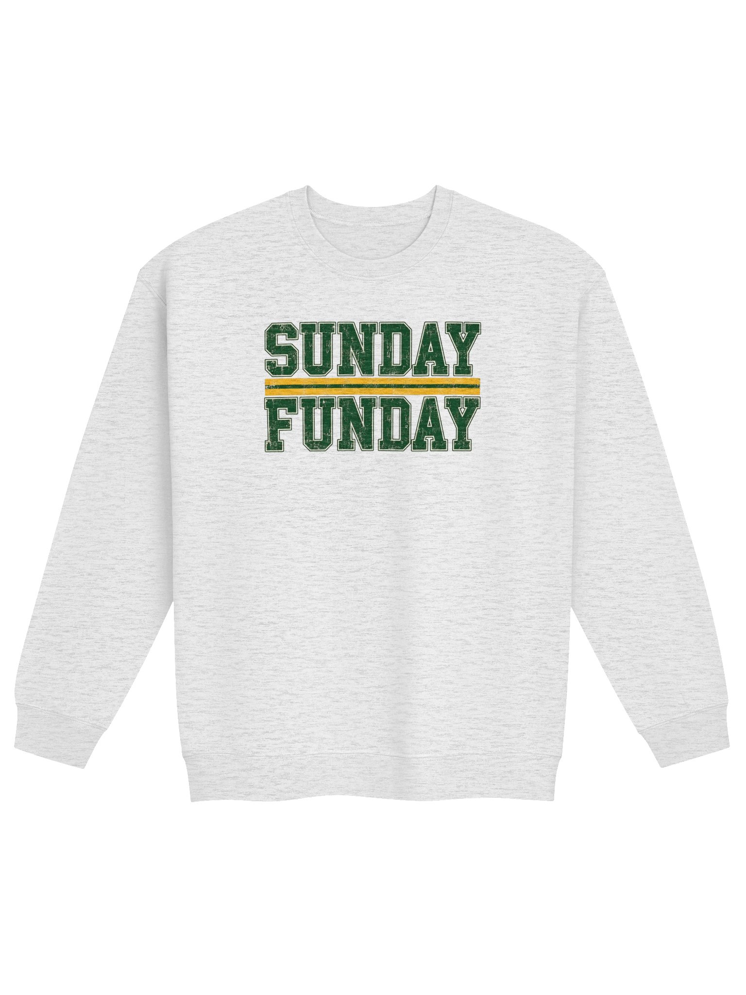 Sunday Funday Retro Green Crewneck product image (1)