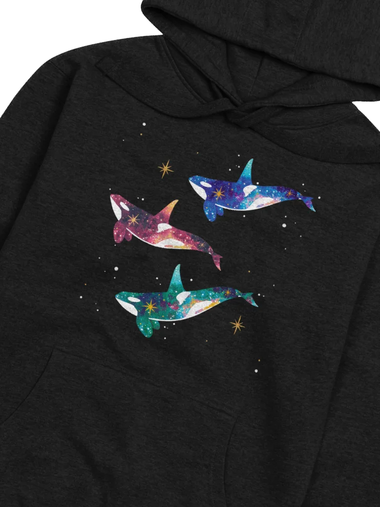 Galaxy Orcas - Cotton Heritage Hoodie product image (13)