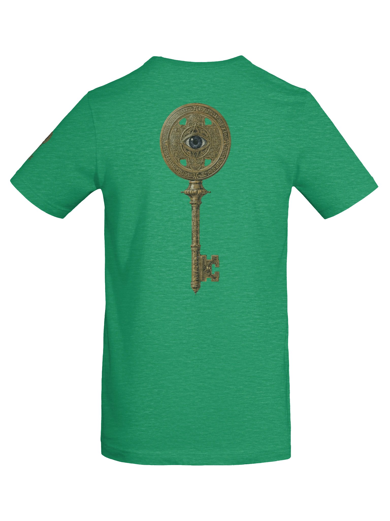The Gatekeeper’s Key Classic T-Shirt – Back & Left Shoulder Print | Heather Kelly | Bella+Canvas 3001 product image (8)