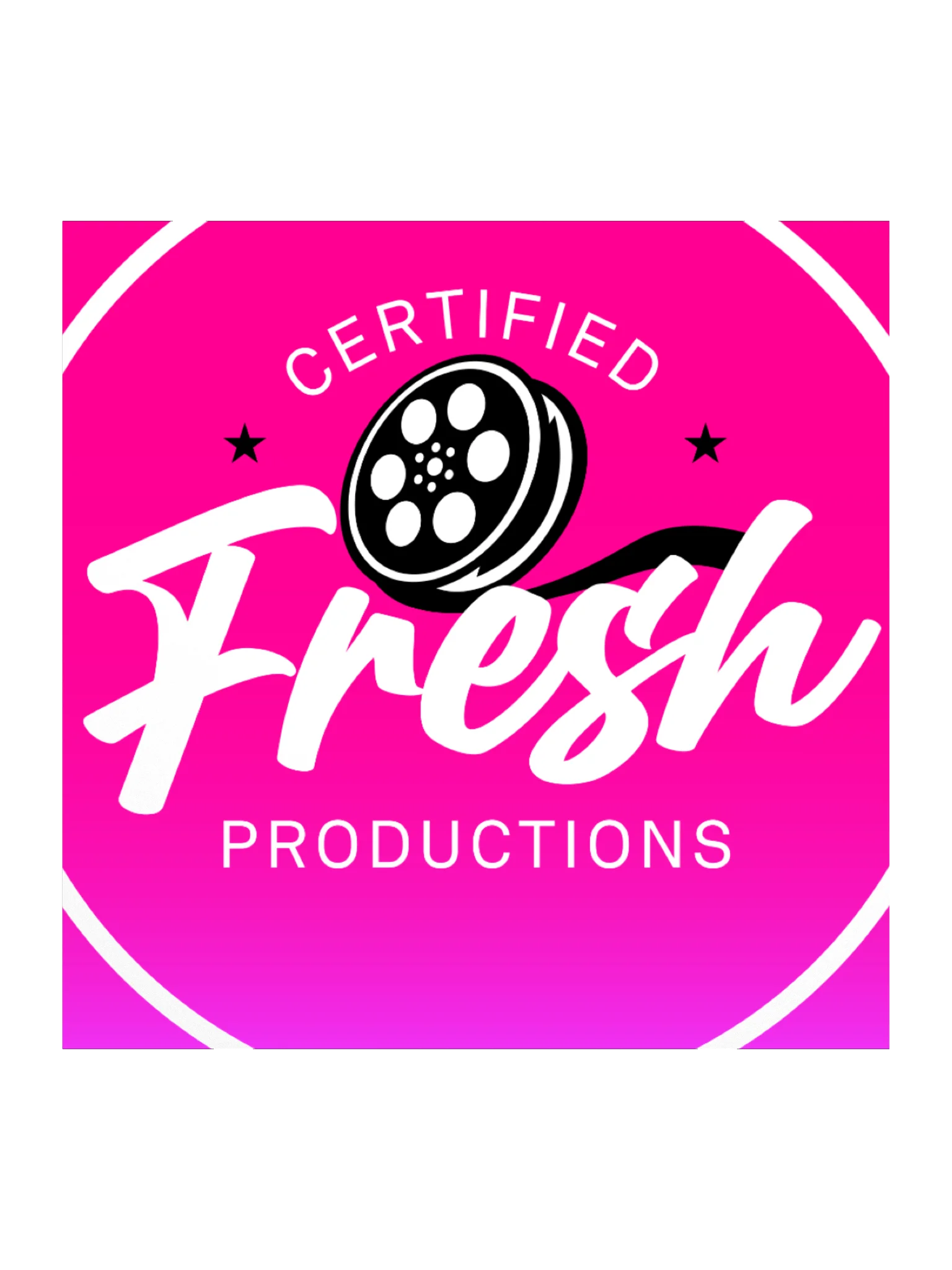 Certified Fresh Productions Logo Sticker product image (1)