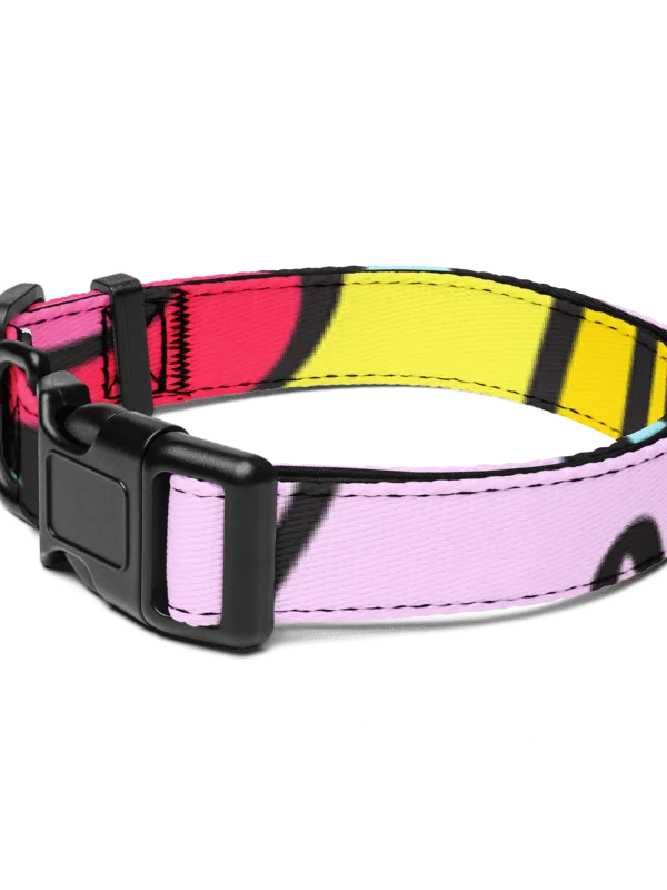 Vibrant Wave Pet Collar - Wave at Sunset product image (5)