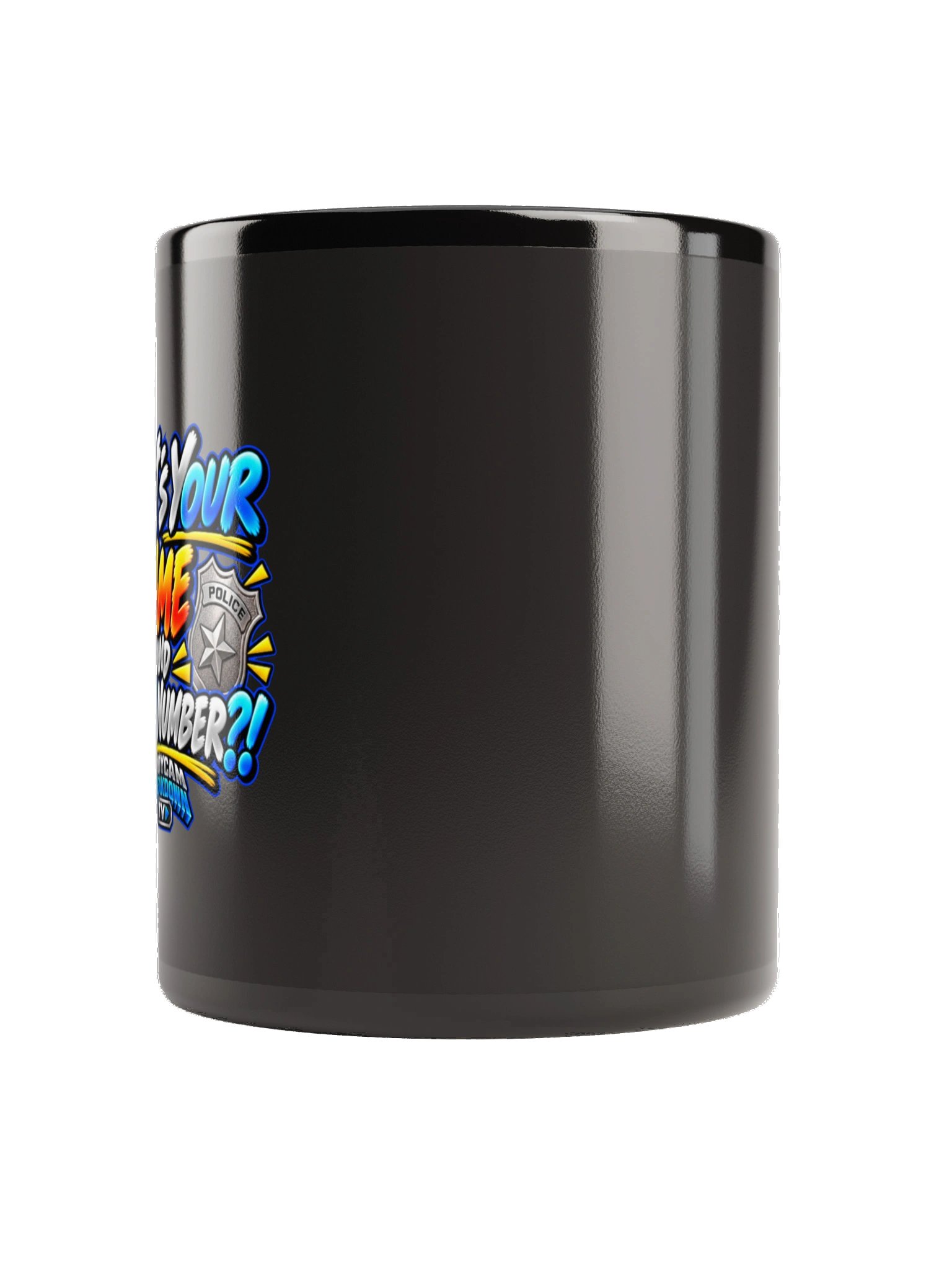 Bodycam Breakdown TV - What’s Your Name and Badge Number?! Mug product image (4)