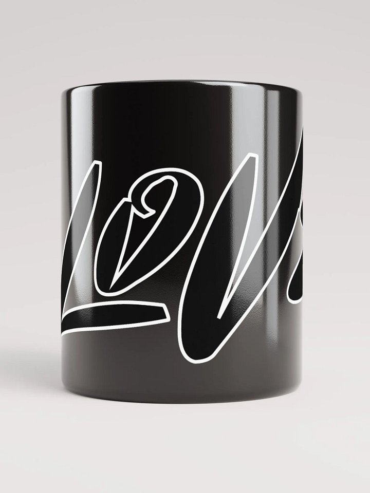 Love - Keep It Simple - Black Glossy Mug product image (1)