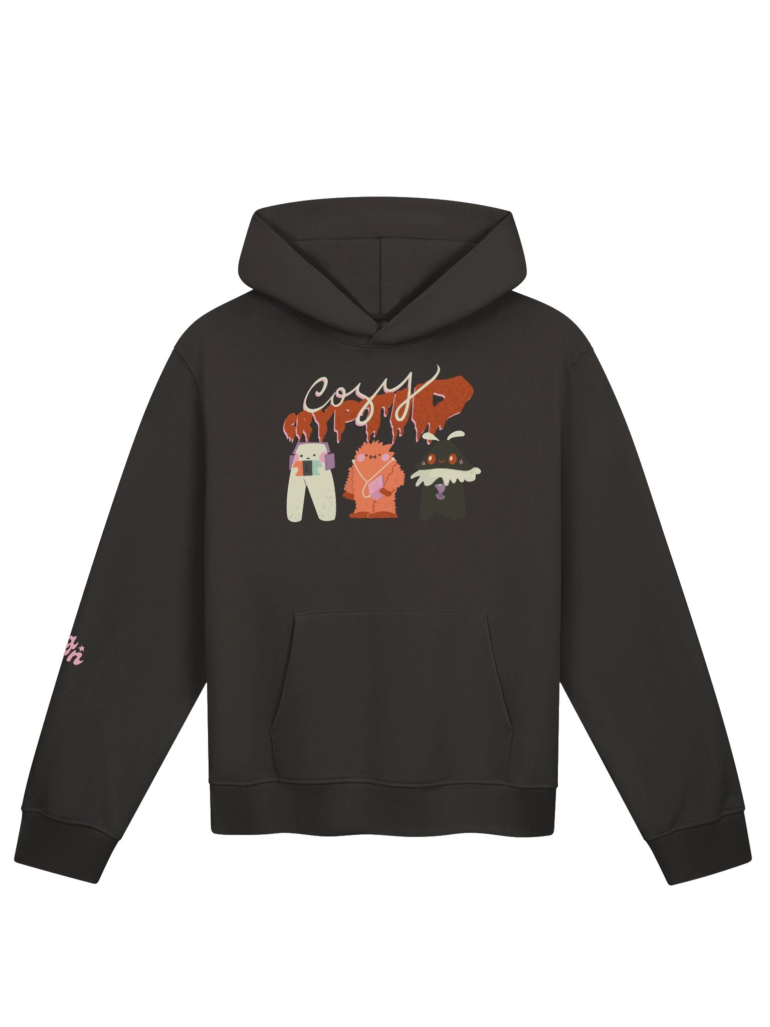"Cozy Cryptid" Print Oversized Sweater product image (1)