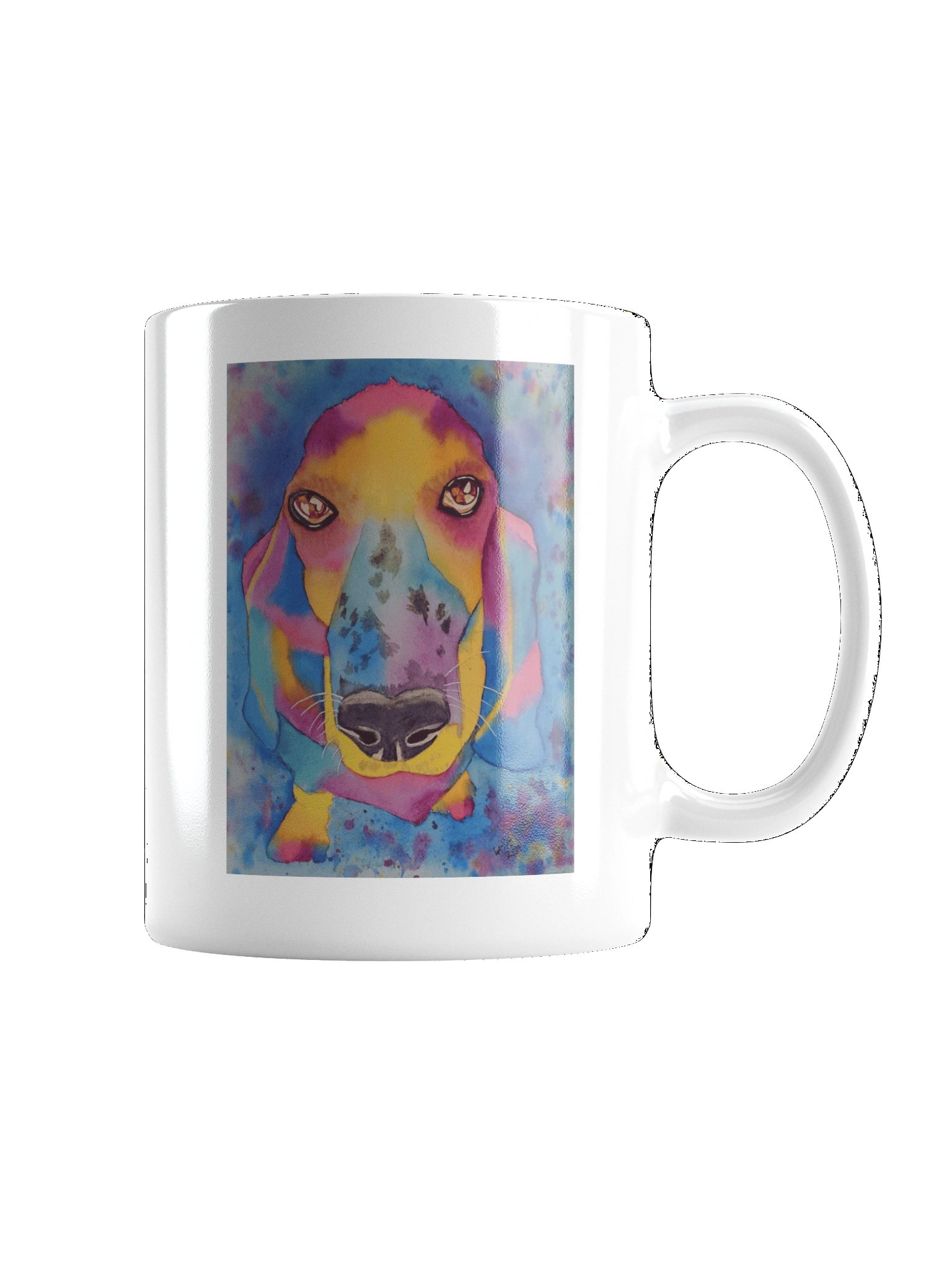 Twin Watercolor Dog Mug product image (8)