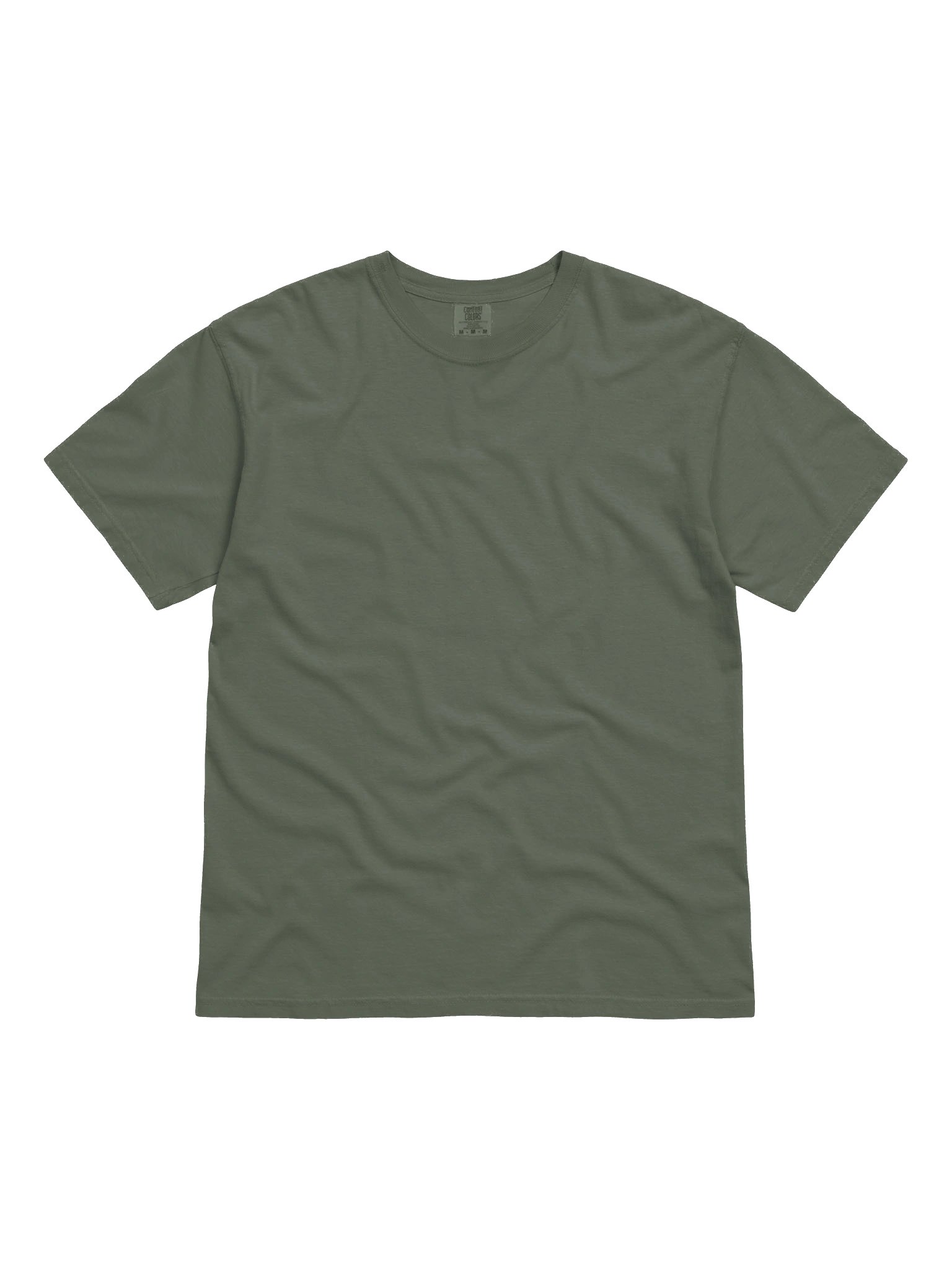 "No ID Control" // Heavyweight Vintage Tee (Back Print) product image (5)