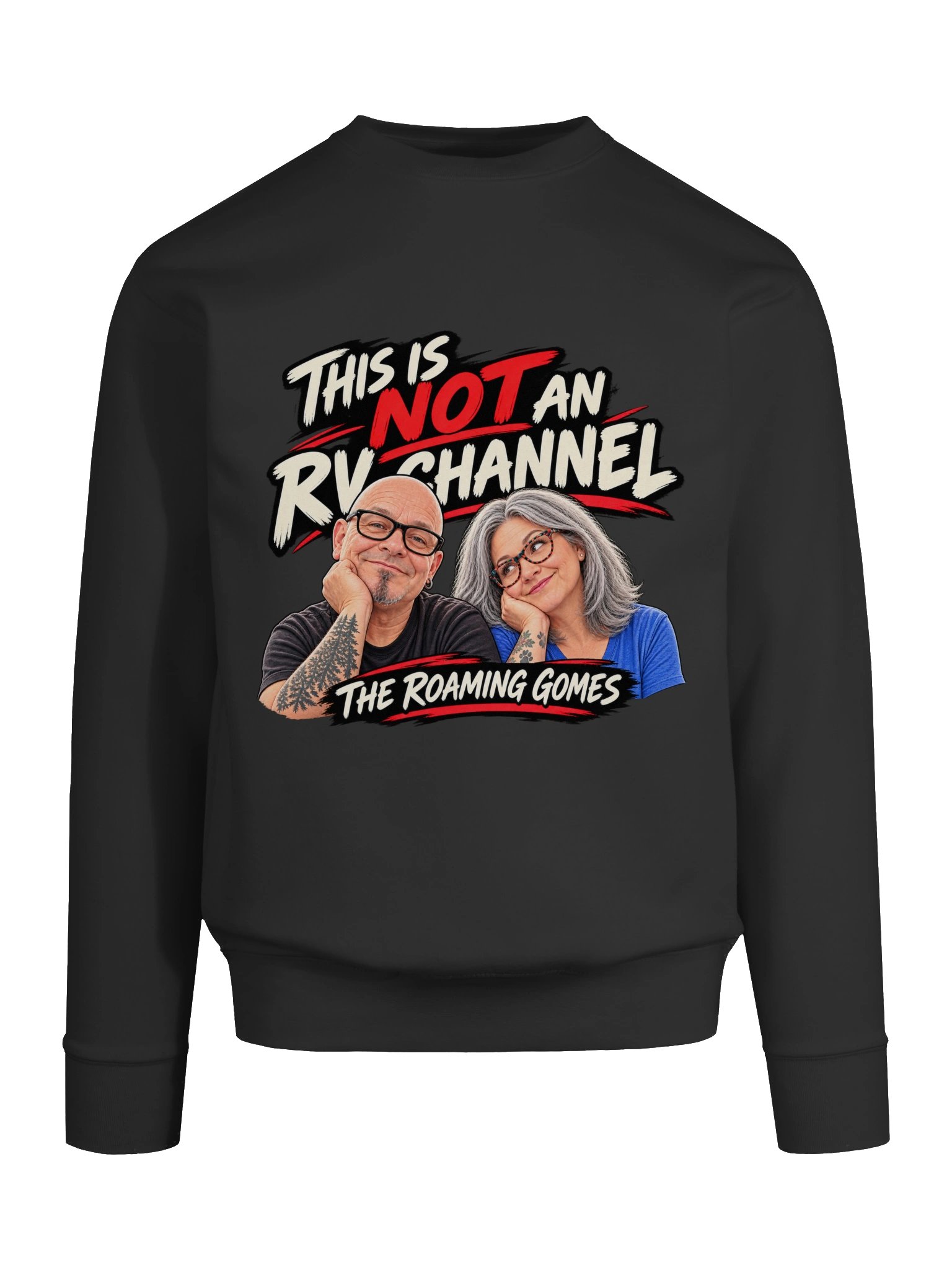 The Roaming Gomes “This Is Not an RV Channel” Sweatshirt product image (8)