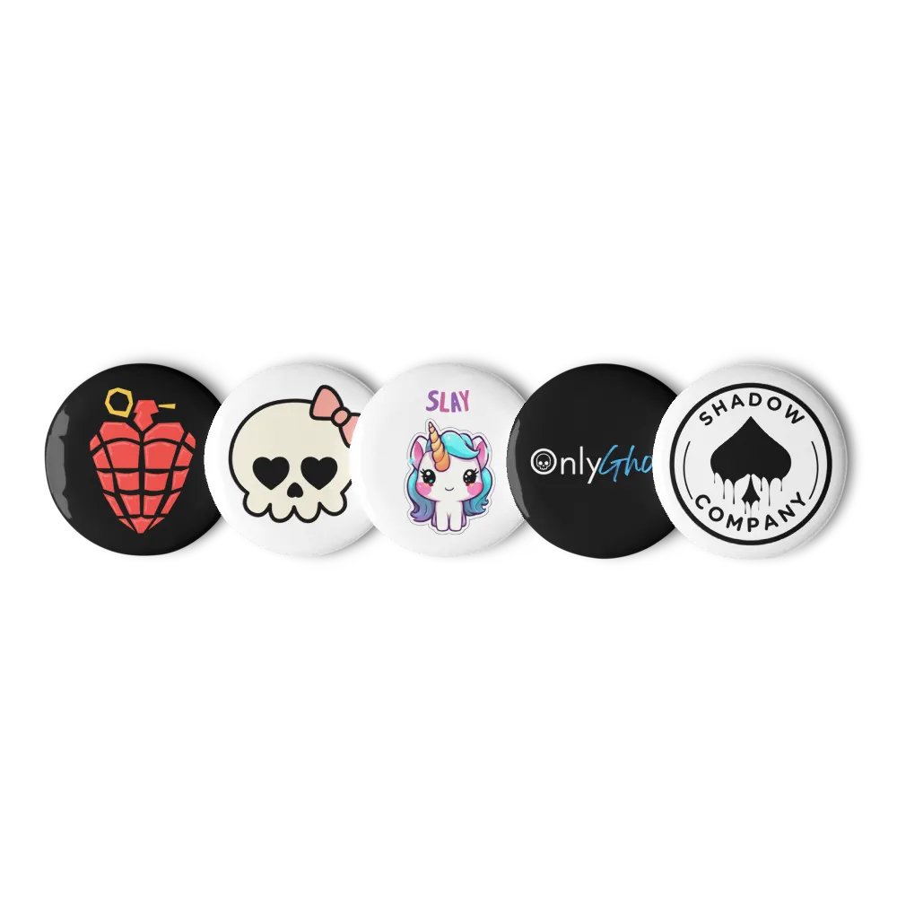 LT Ghost TV "PACK 1" Buttons product image (1)