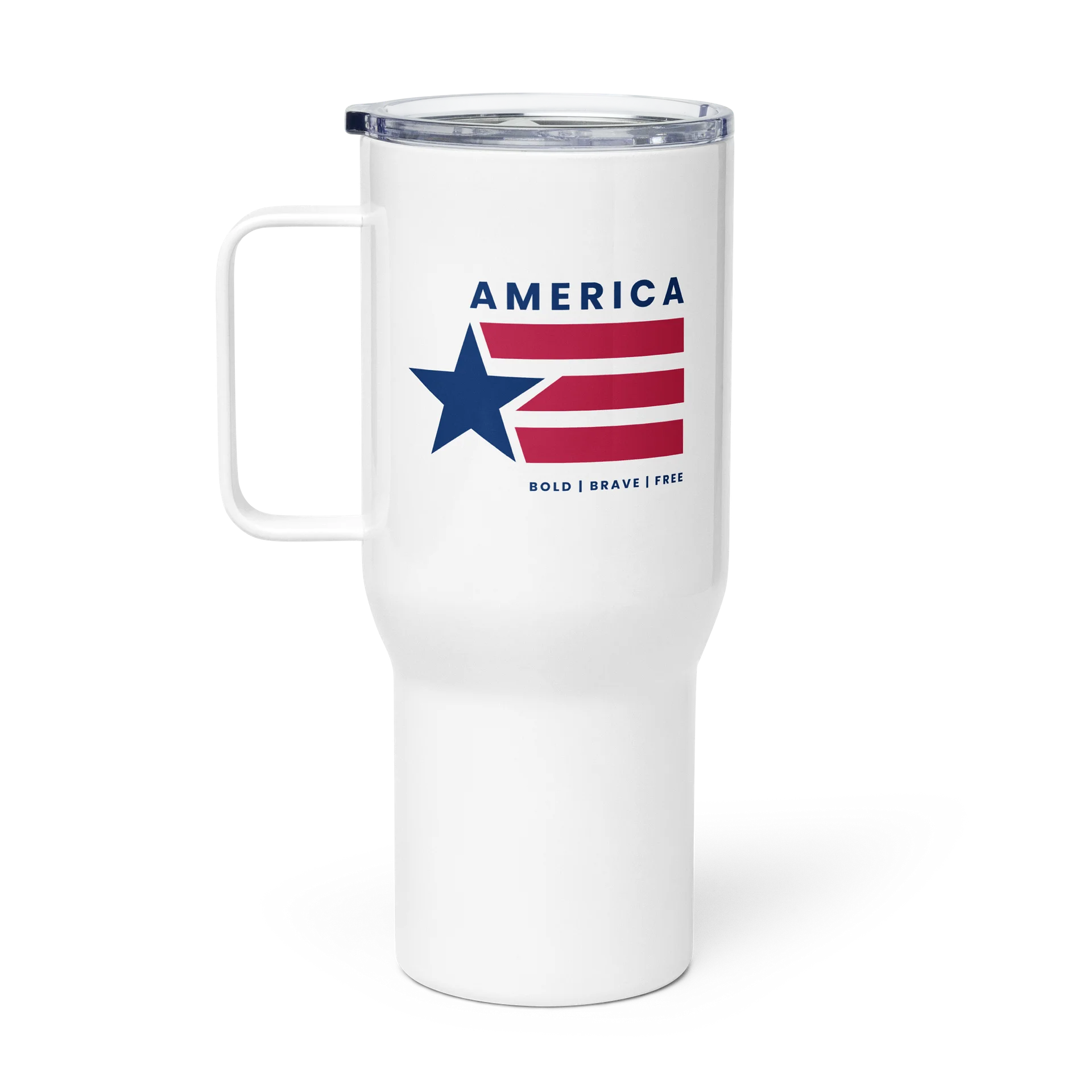 Bold Brave and Free Travel Mug product image (1)