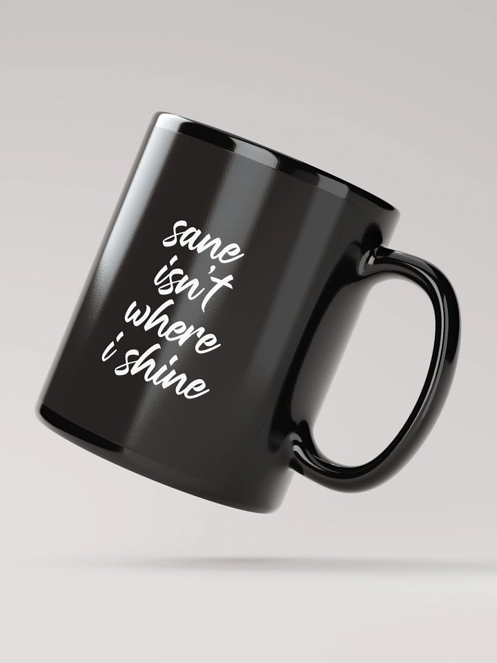 Sane Mug - Black product image (2)