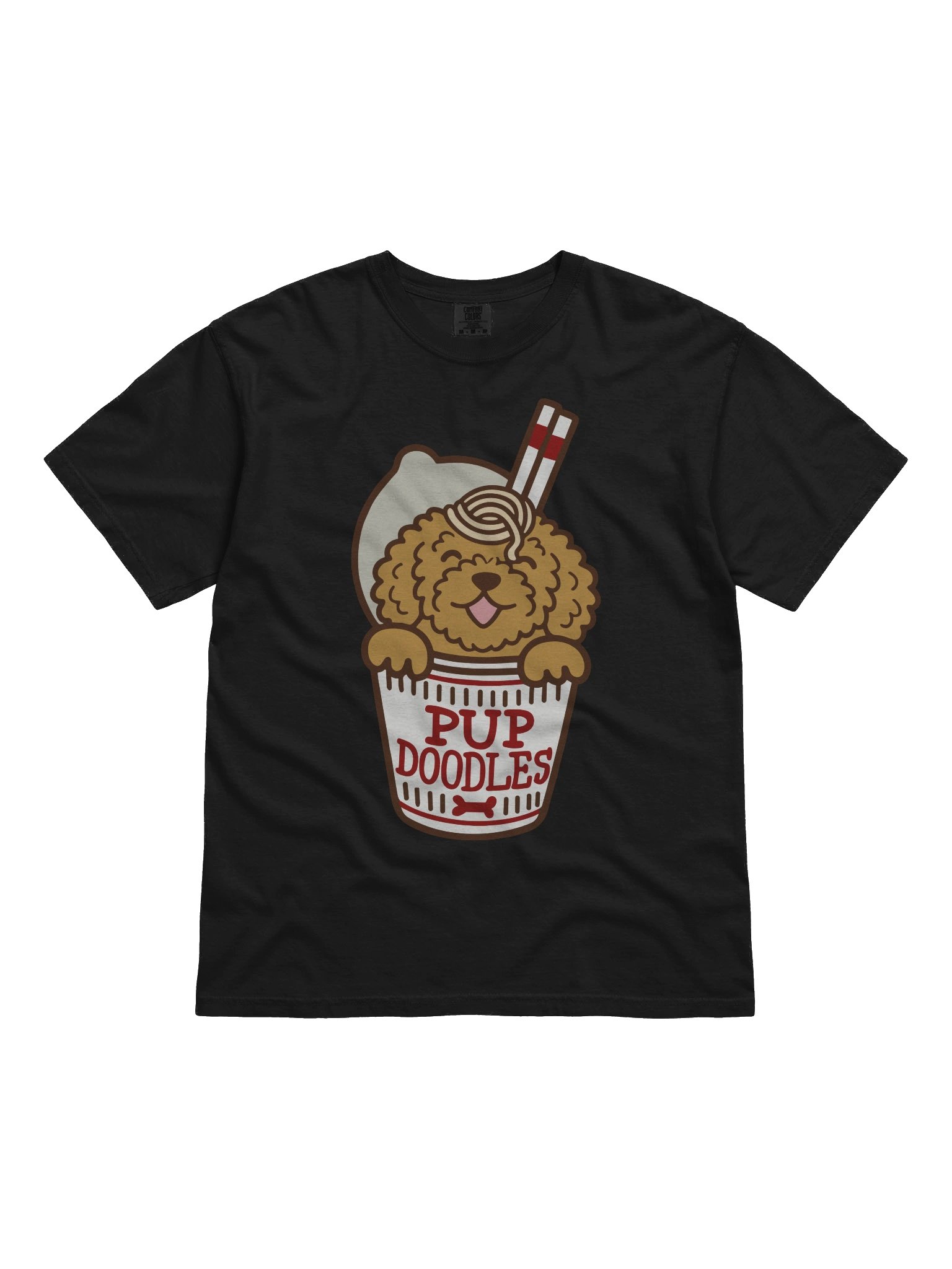 Cup of Pup Doodles Comfort Colors Unisex Tee product image (1)