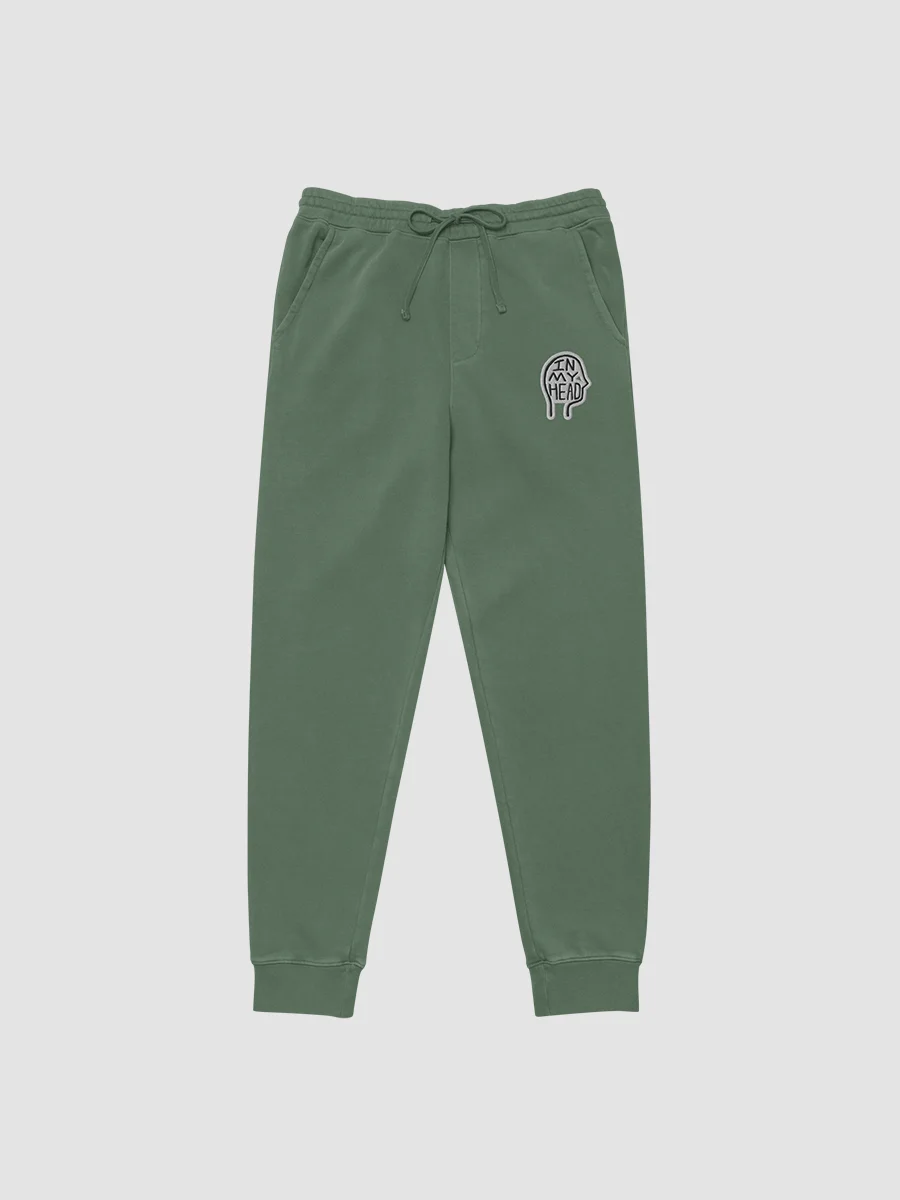 In My Head embroidered pigment sweatpants (bubble design) product image (2)