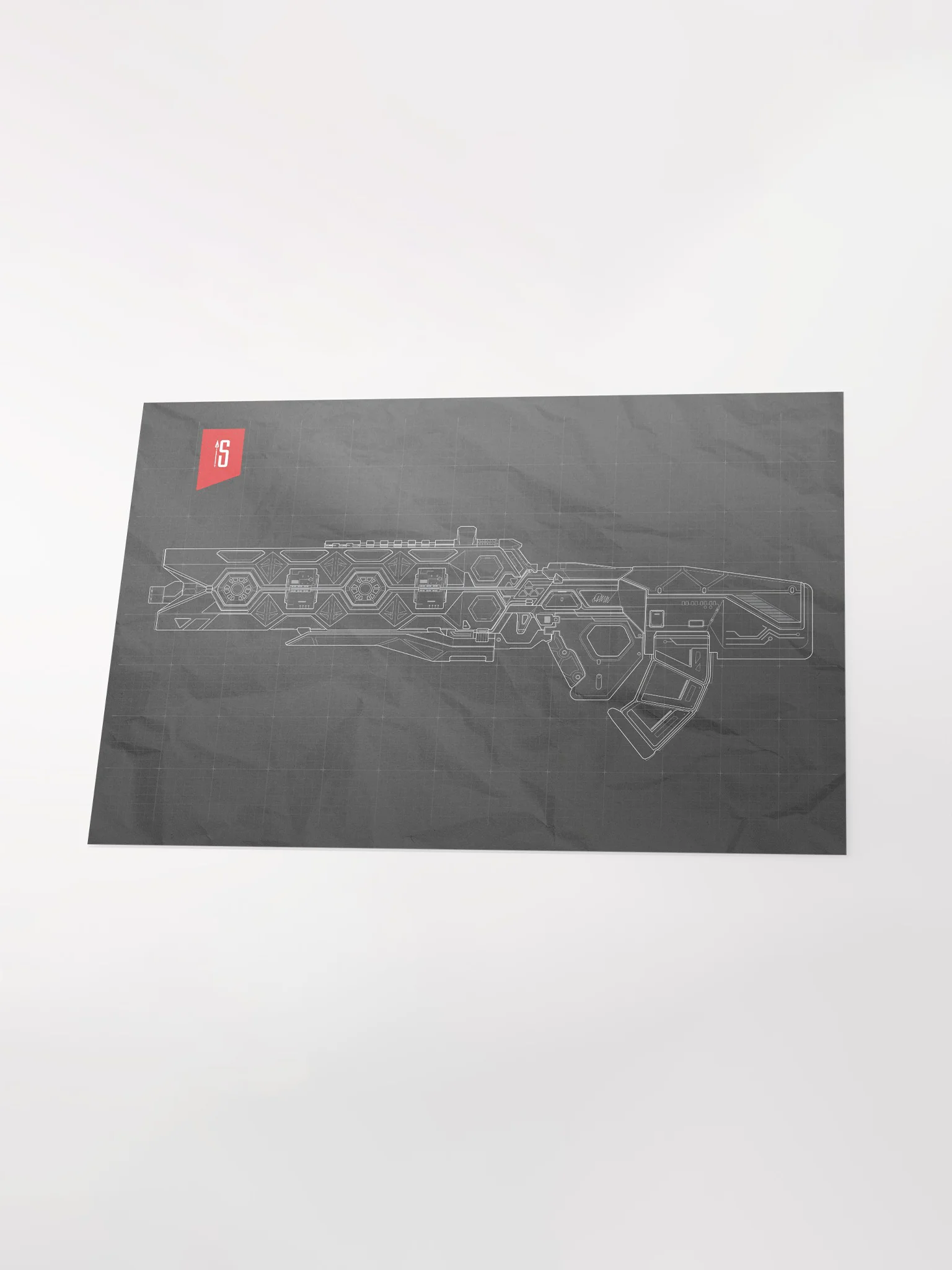 FLT.LN S4 // Schematic Poster product image (2)
